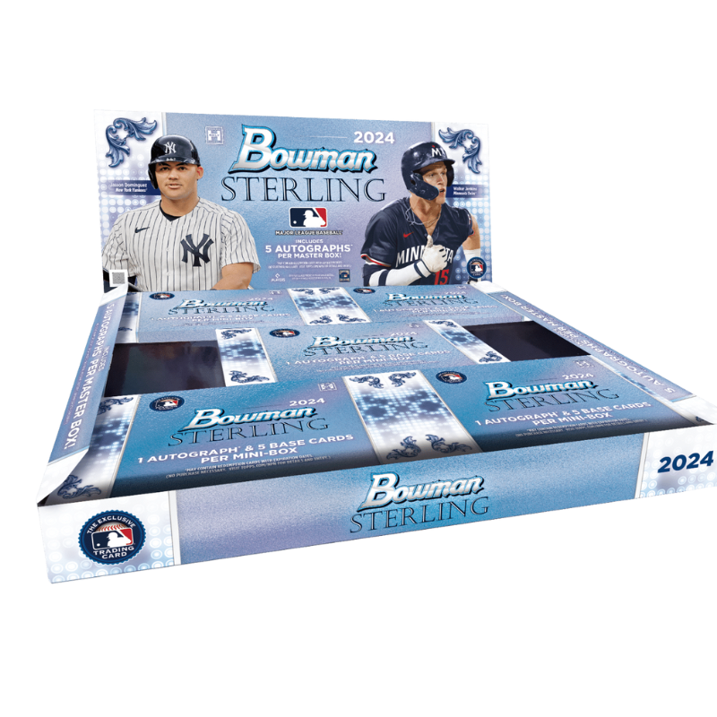 2024 Bowman Sterling Baseball Hobby 12 Box Case
