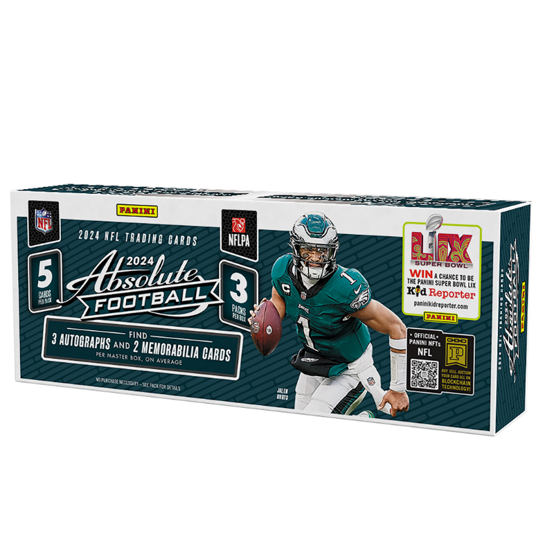 2024 Panini Absolute Football Hobby 12 Box Case