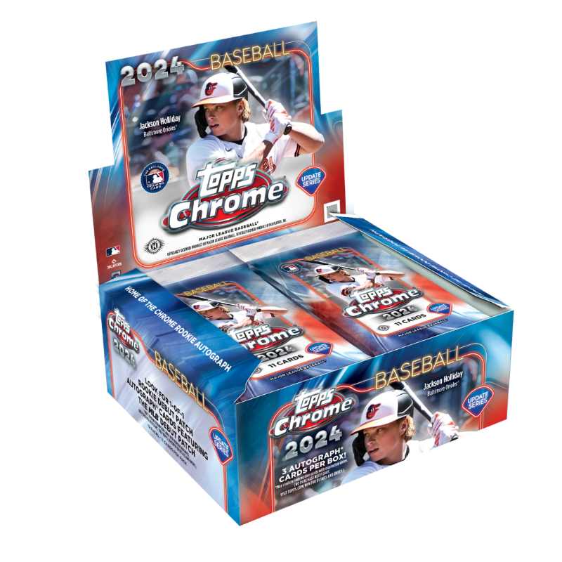 2024 Topps Chrome Update Series Baseball Jumbo Box
