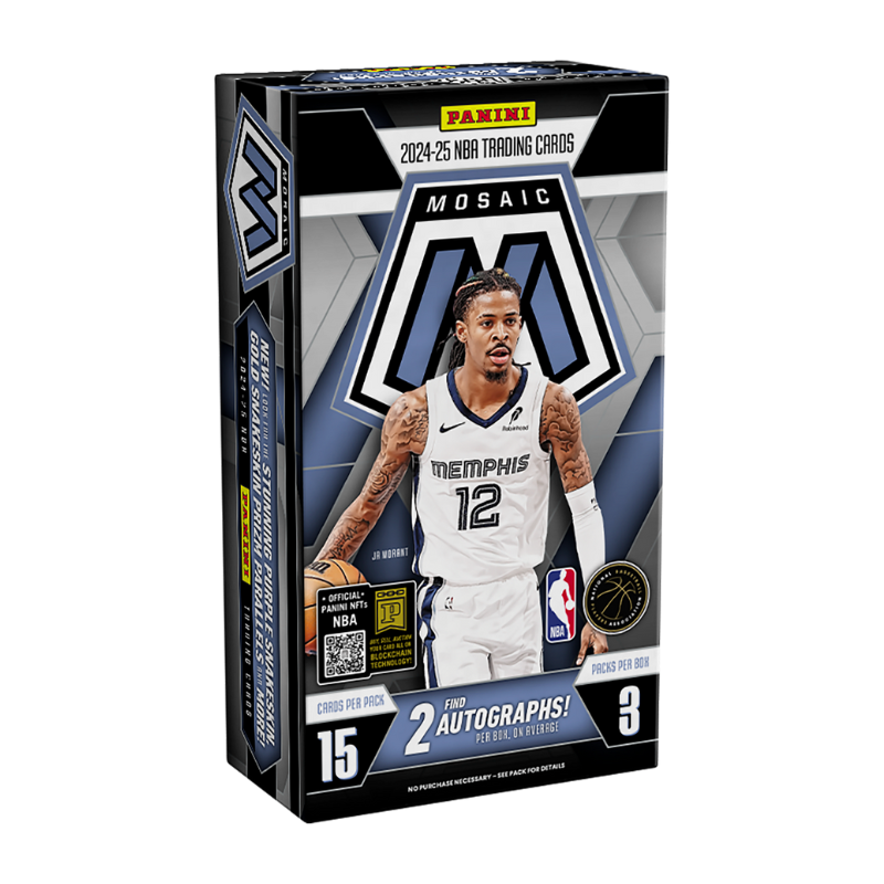 2024/25 Panini Mosaic Basketball Hobby 12 Box Case