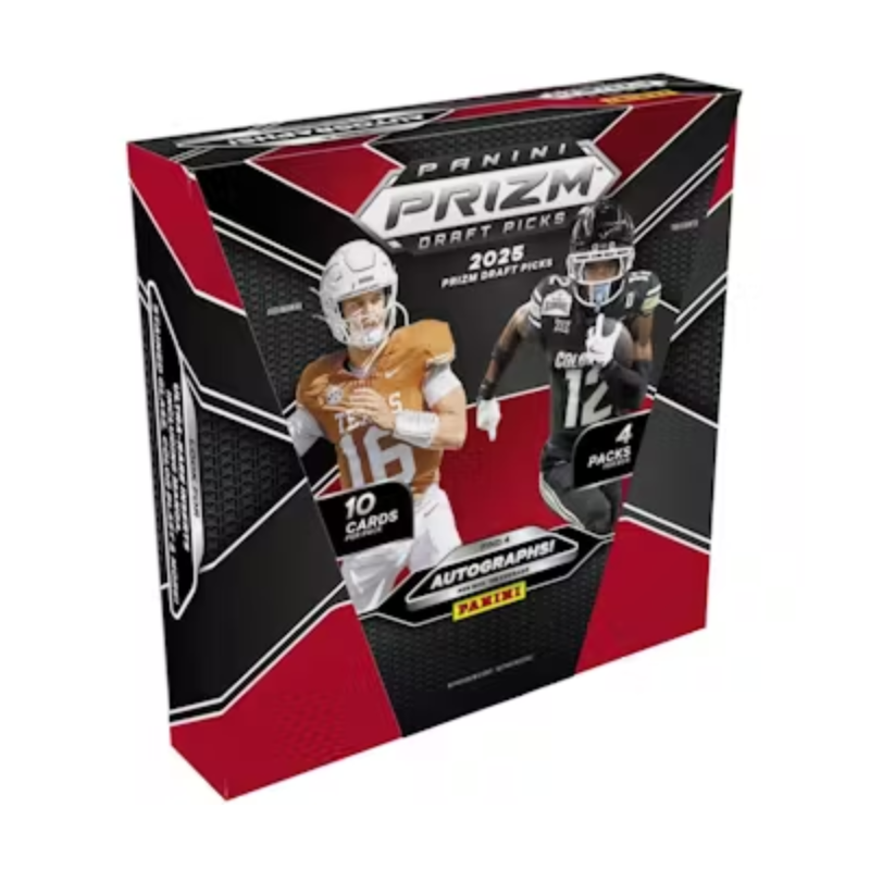 2025 Panini Prizm Draft Picks Collegiate Football Hobby 16 Box Case